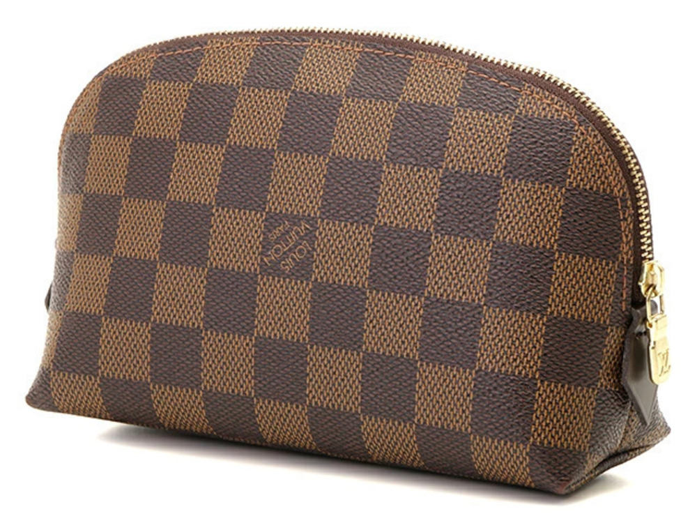 Louis Vuitton Pochette Damier Cosmtique Pouch Brown
